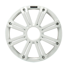 KICKER KMG10 10" Grille f/KM10  KMF10 Subwoofers - White, LED Lighting [45KMG10W]