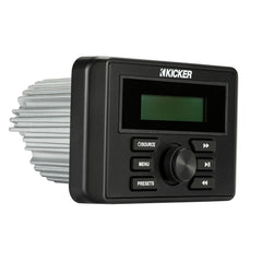 KICKER KMC3 Weather-Resistant Gauge-Style Media Center w/Bluetooth [46KMC3]