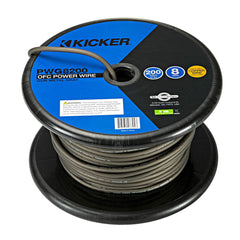 KICKER PWG8200 200' 8AWG Power Wire - Grey [46PWG8200]