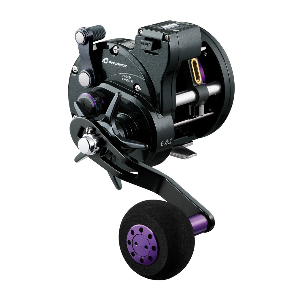 Daiwa PROREX LWLC Level Wind Line Counter Reel - PRXLW40LCH [PRXLW40LCH]