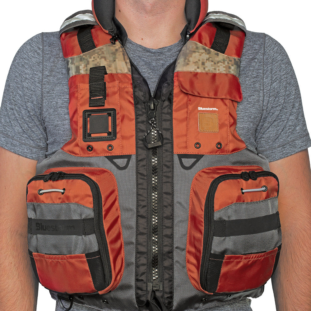 Bluestorm Classic Adult Fishing Life Jacket - Legendary Copper - S/M [BS-70B-CPR-S/M]