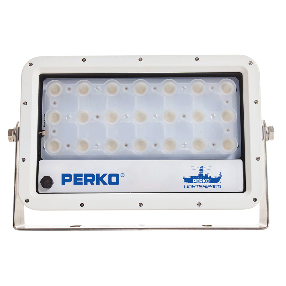 Perko Lightship 100 LED High Performance Spotlight - 12/24V - White [1643100S0W]