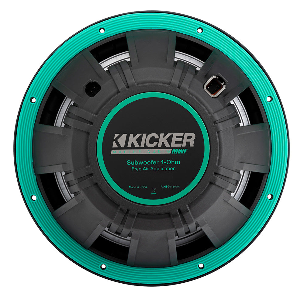 KICKER 10" Premium Marine Subwoofer f/Free-Air Applications - 4-Ohm [51MWF104]