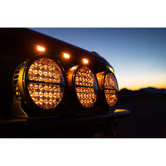 RIGID Industries 360-Series RGBW 9" Offroad Lamp Spot Beam w/RGBW Backlight Pods - Single [36422]