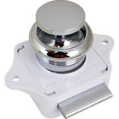 Sea-Dog Push Button Rim Latch - Chrome Plated Brass [224300-1]