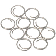Barton Stainless Steel Large Split Rings - 14mm - 10-Pack [60191]