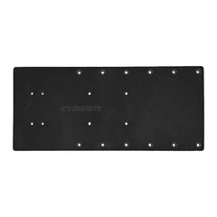 Sea Brackets 18" Straight Trolling Motor Plate - Black [SEA2324-BLK]