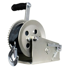 Powerwinch Utility Series Winch 1,800lb, 2 Speed, 6" Crank Arm - Zinc [21500-W-1800-6-B-R]