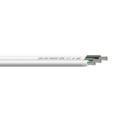 Sea-Dog 12/3 AWG Flat Triplex Wire - White/Green/Black - 750' [8012308]