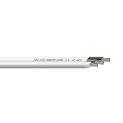 Sea-Dog 14/3 AWG Flat Triplex Wire - White/Green/Black - 250' [8014304]