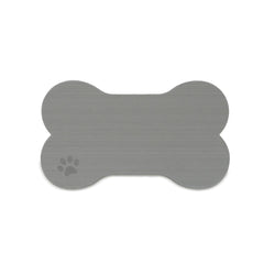 SeaDek Dog Bowl Mat - Storm Grey/Black - Medium - 12.5" x 24" [62714-90837]