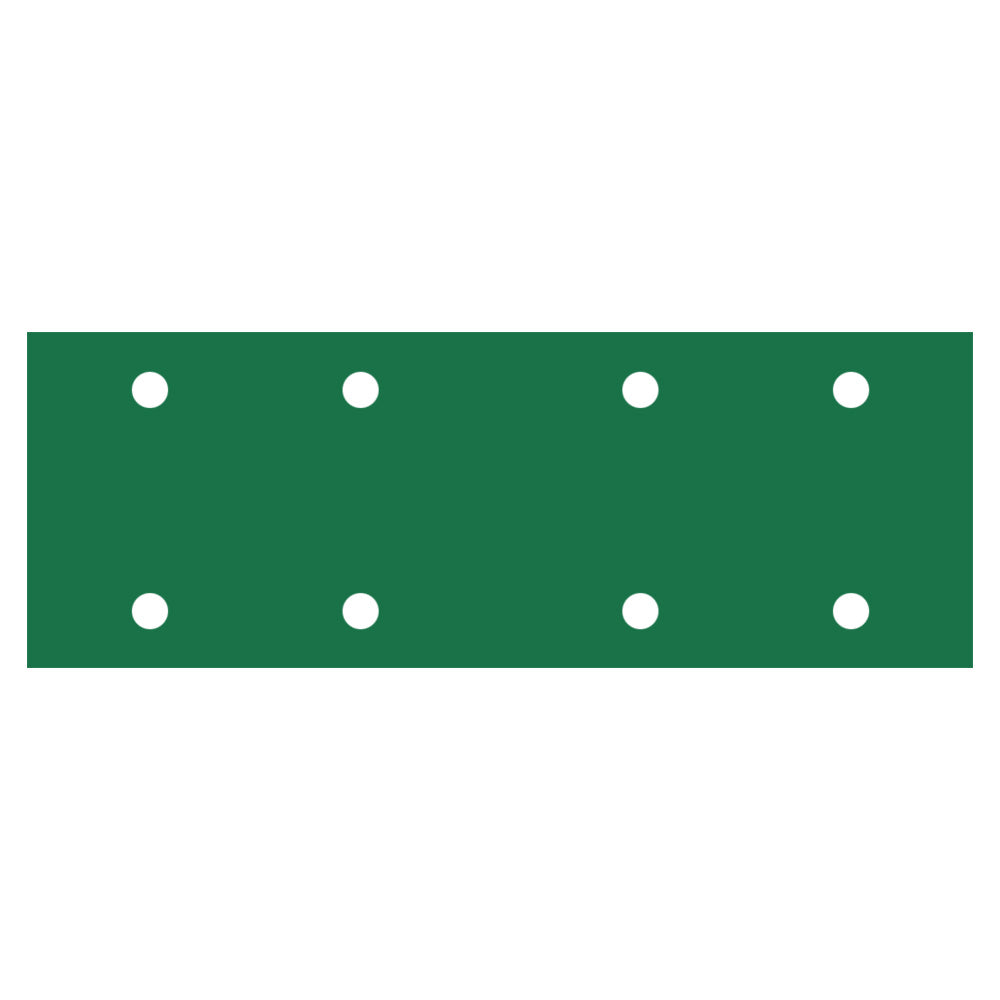 RUPES PROCUT Film Abrasive Sheets 70mm x 200mm (2.75" x 7.8") - 8 Holes - P60 Grit *Box of 50pcs [9.45FF060]