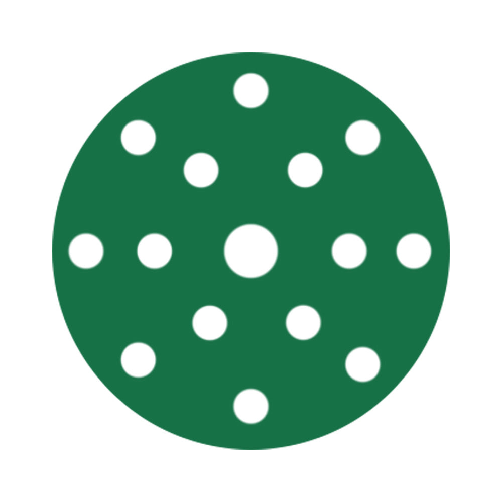 RUPES PROCUT Film Abrasive Discs 150mm (6") - 15 Holes - P1000 Grit *Box of 50pcs [9.45FD1000]