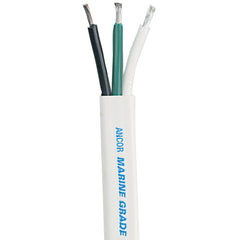 Ancor White Triplex Cable - 10/3 AWG - White/Black/Green *Sold by the Foot [1311-FT]