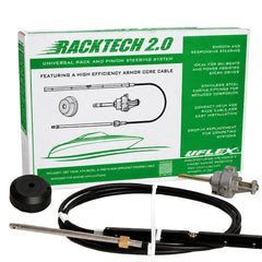 Uflex Racktech - 2.0 High Efficiency Rack  Pinion System Kit - 13' Cable [RACKTECH2.013]