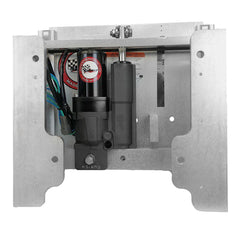 Bob's Machine Shop 8" Setback Action Series Hydraulic Jack Plate - Silver [100-108001-NOPC-NOSPN-NG]