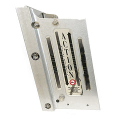Bob's Machine Shop 8" Setback Action Series Hydraulic Jack Plate - Silver [100-108001-NOPC-NOSPN-NG]