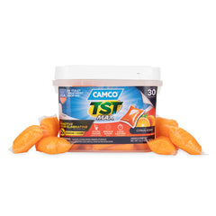 Camco TST MAX Marine/RV Toilet Treatment Drop-INs *30 Per Bucket [41183]