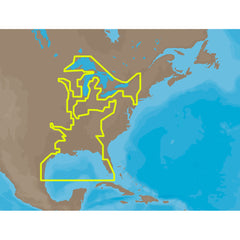 C-MAP MAX NA-M023 - U.S. Gulf Coast & Inland Rivers - C-Card [NA-M023C-CARD]