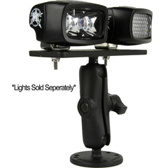 RIGID Industries RAM Bolt Down 3.7" Arm - 6.25" x 2" Plate [40075]