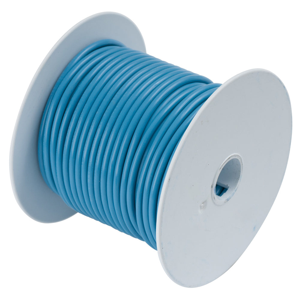 Ancor Light Blue 14AWG Tinned Copper Wire - 100' [103910]