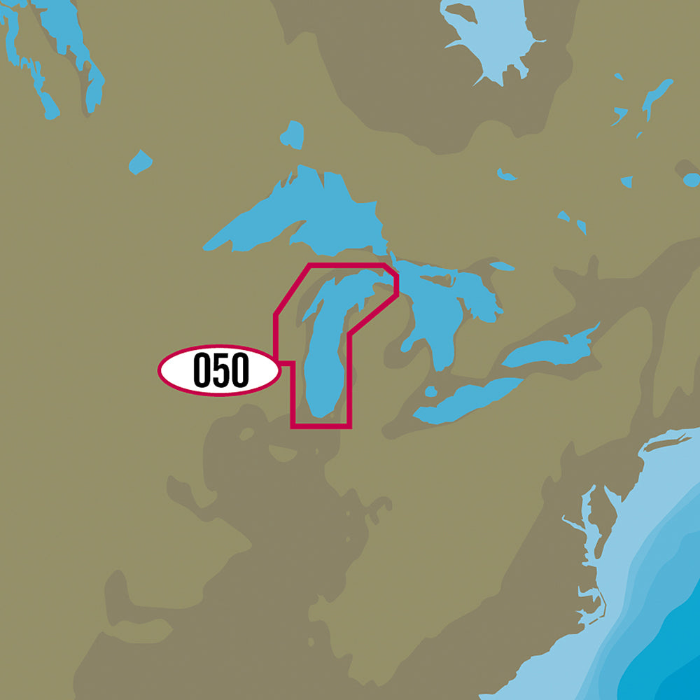 C-MAP MAX NA-M050/SD - Lake Michigan Bathymetric SD Format [NA-M050/SD]