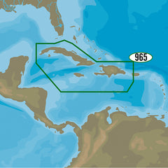 C-MAP 4D NA-D965 - Cuba, Dominican Republic, Caymans & Jamaica [NA-D965]