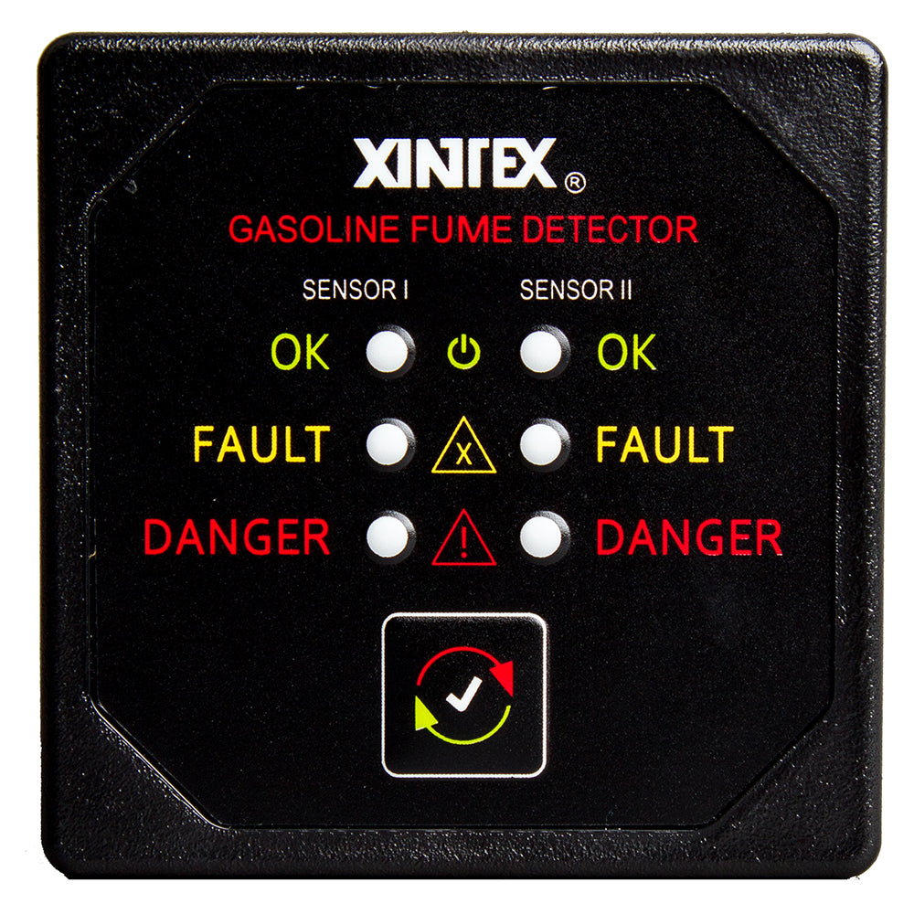 Fireboy-Xintex Gasoline Fume Detector w/Dual Channel - 12/24V [G-2B-R]