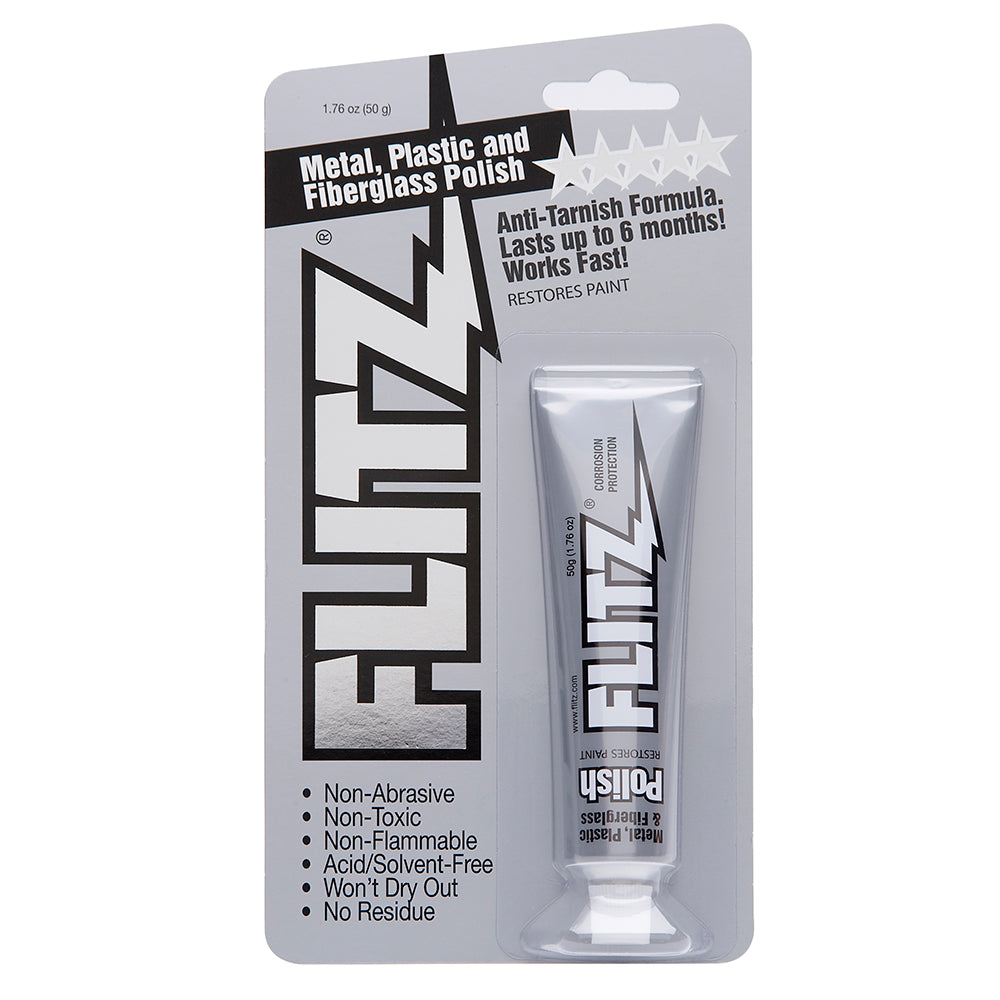 Flitz Polish - Paste - 1.76oz Tube - 10-Pack [BP 03511-10A-10PK]