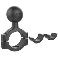 RAM Mount Torque 1-1/8" - 1-1/2" Diameter Handlebar/Rail Base with C Size 1.5" Ball [RAM-408-112-15U]