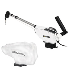 Cannon Magnum 10 STX-TS Downrigger w/White Cover [1902310/WHTCOVER]