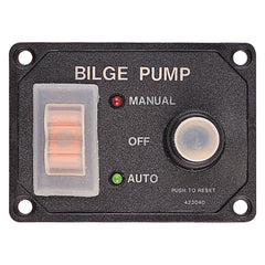 Sea-Dog Splash Guard Bilge Pump Panel w/Circuit [423046-1]