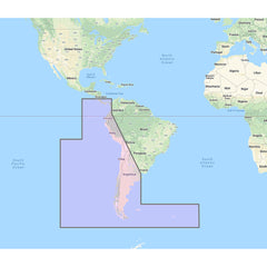 Furuno South America West Coast - Costa Rica to Chile to Falklands Vector Charts - Unlock Code [MM3-VSA-500]