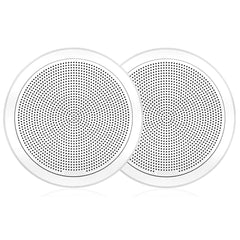 Fusion FM-F77RW FM Series 7.7" Flush Mount Round Marine Speakers - White Grill - 200W [010-02300-00]