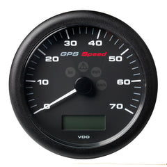 Veratron 4-1/4" (110MM) ViewLine GPS Speedometer 0-70 KNOTS/KMH/MPH - 8 to 16V Black Dial  Bezel [A2C59501781]