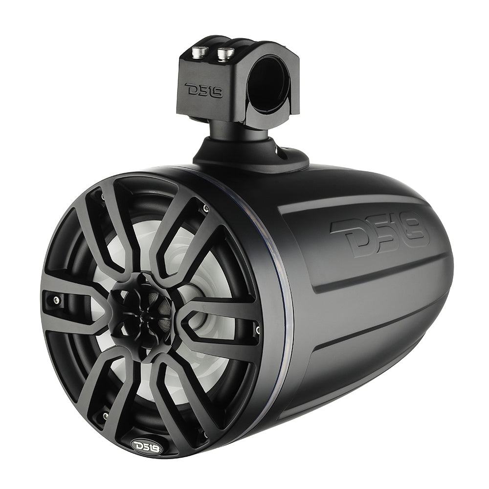 DS18 X Series HYDRO 6.5" Wakeboard Pod Tower Speaker w/RGB LED Lights - 300W - Matte Black [NXL-X6TP/BK]