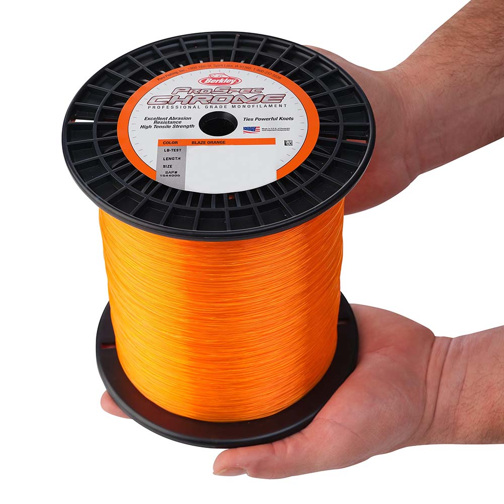 Berkley ProSpec Chrome Blaze Orange Monofilament - 100 lb - 2850 yds - PSC5B100-80 [1544015]