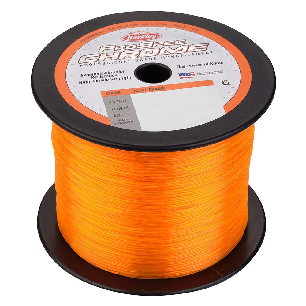 Berkley ProSpec Chrome Blaze Orange Monofilament - 60 lb - 1000 yds - PSC1B60-80 [1544001]