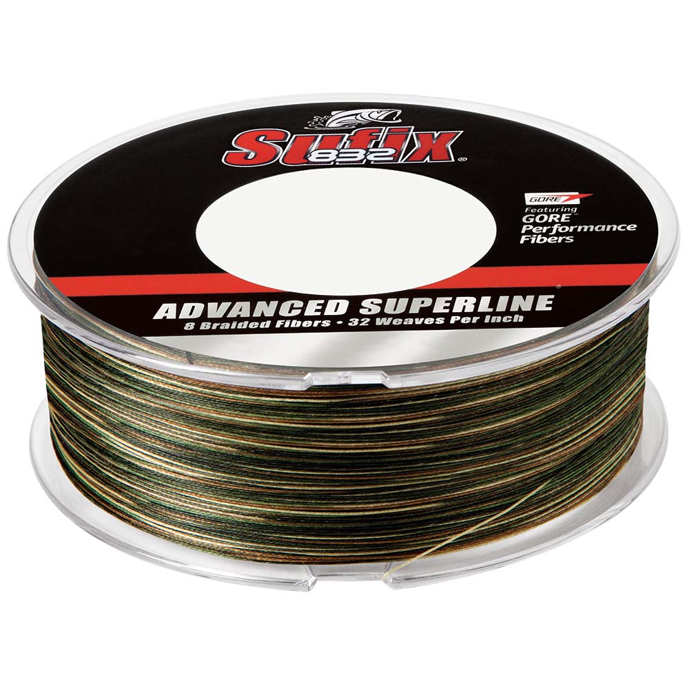 Sufix 832 Advanced Superline Braid - 6lb - Camo - 600 yds [660-206CA]