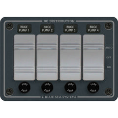 Blue Sea 8666 Contura 4 Bilge Pump Control Panel [8666]