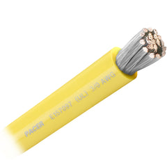 Pacer Yellow 3/0 AWG Battery Cable - Sold By The Foot  [WUL3/0YL-FT]