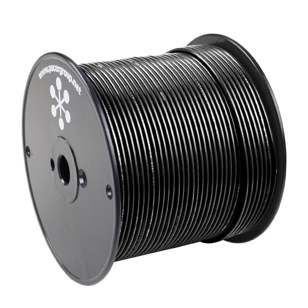 Pacer Black 16 AWG Primary Wire - 500  [WUL16BK-500]