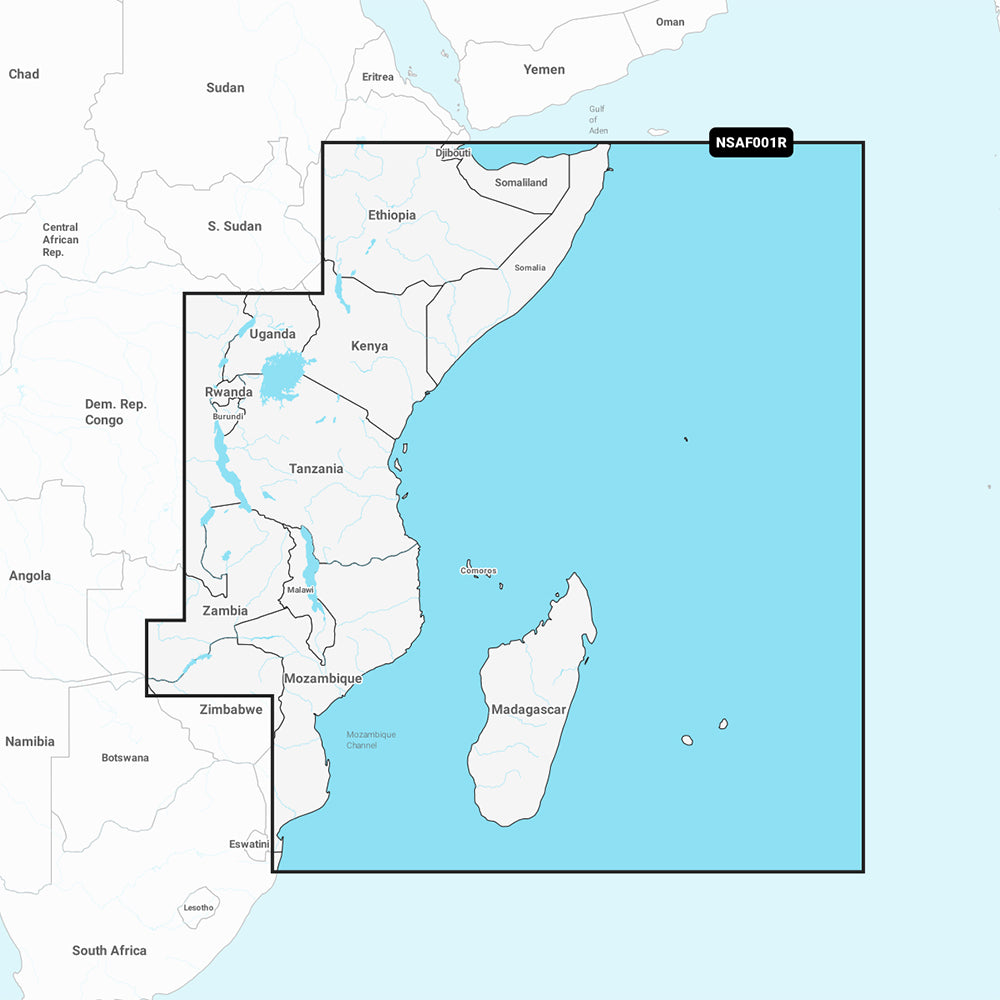 Garmin Navionics+ NSAF001R - Africa, East - Marine Chart [010-C1224-20]