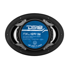 DS18 HYDRO 6 x 9" 2-Way Marine Speakers w/Integrated RGB LED Lights - 375W - Black [NXL-69/BK]