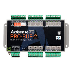 Actisense PRO NMEA 0183 Buffer - 2 OPTO Inputs, 12 ISO-Drive Outputs, Serial Port, Ethernet Port, Pluggable Screw Terminal [PRO-BUF-2]